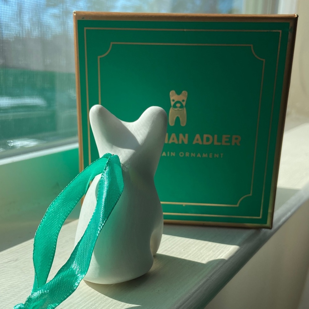 Jonathan Adler Porcelain FRENCHIE Ornament - Picture 4 of 4